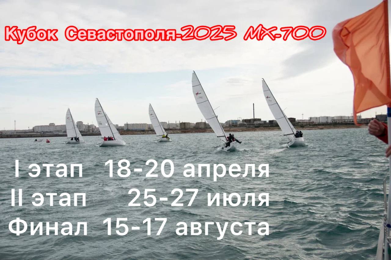 Рассписание КУБКА СЕВАСТОПОЛЯ в КЛАССЕ МХ700