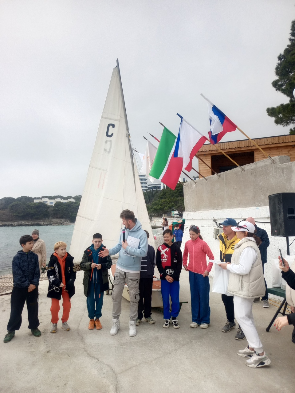 Открытие Морского Клуба Фороса совместно с детской парусной школой Казачьей бухты